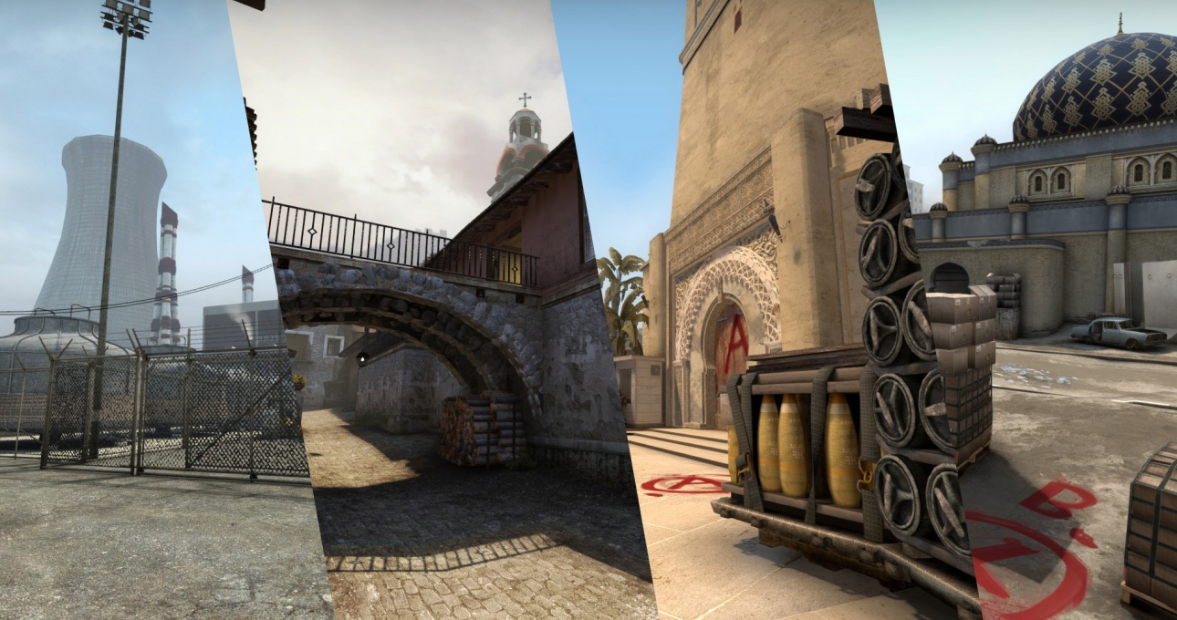 Mirage, Inferno và Dust 2 là các bản đồ CS:GO phổ biến nhất trong rank năm nay