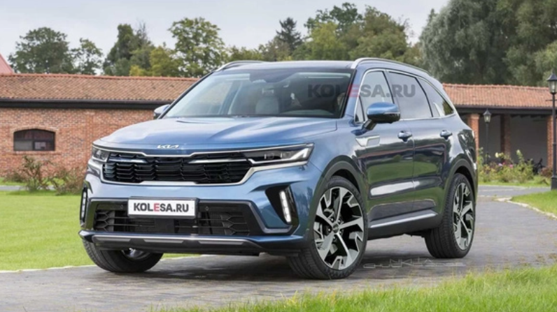 Kia Sorento 2023 sẽ ra mắt trong năm sau, cải tiến diện mạo, gây áp lực cho Santa Fe