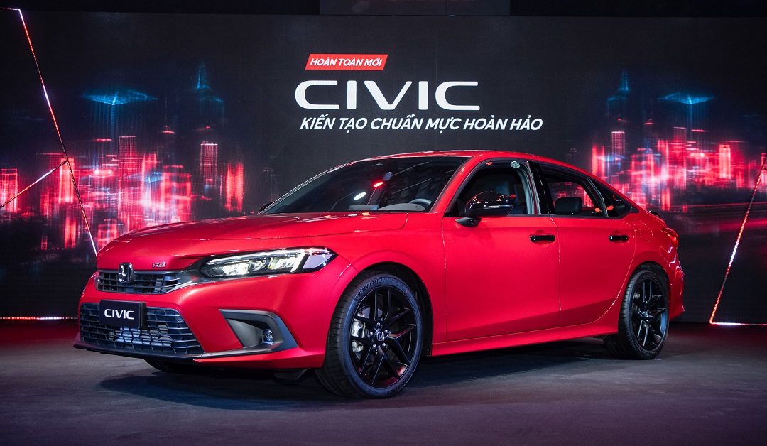 Honda Civic 2022 chính thức ra mắt tại Việt Nam, giá từ 730 triệu đồng