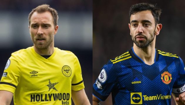 Bruno Fernandes sẽ mất suất đá chính ở MU vào tay Eriksen?