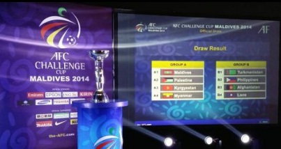 Bốc thăm AFC Challenge Cup 2014: Philippines dễ thở, Myanmar gặp khó