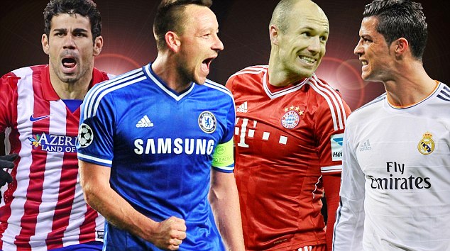 Bayern gặp Chelsea, Atletico đụng Real sau lễ bốc thăm thử