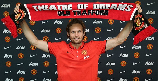 Daley Blind sẽ tiếp quản số áo của Nani ở Man Utd