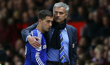 Jose Mourinho xếp Hazard trên tài Ronaldo, chỉ kém Messi