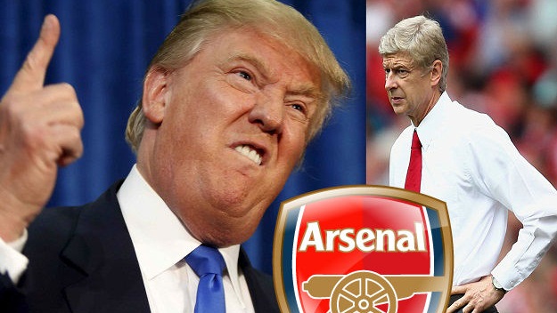 Tân tổng thống Mỹ tuyên bố cực sốc về HLV Arsene Wenger