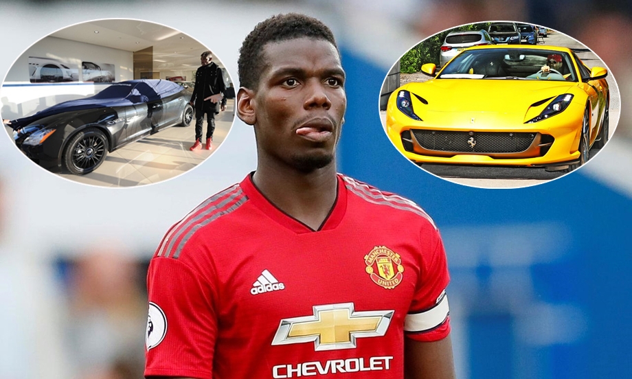 Pogba - chàng tiền vệ cá tính có thú chơi siêu xe bậc nhất MU