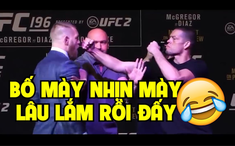 VIDEO: Phá tan tành cuộc họp báo với các màn quá khích của các võ sỹ MMA, UFC