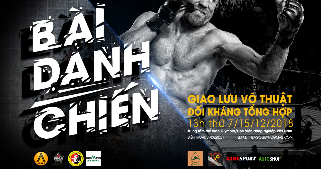 Bài Danh Chiến 2018 và phong trào chơi võ đối kháng tại Việt Nam