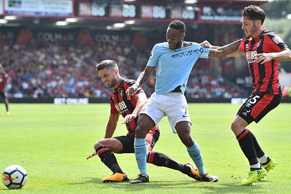 Man City vất vả giành 3 điểm trên sân Bournemouth