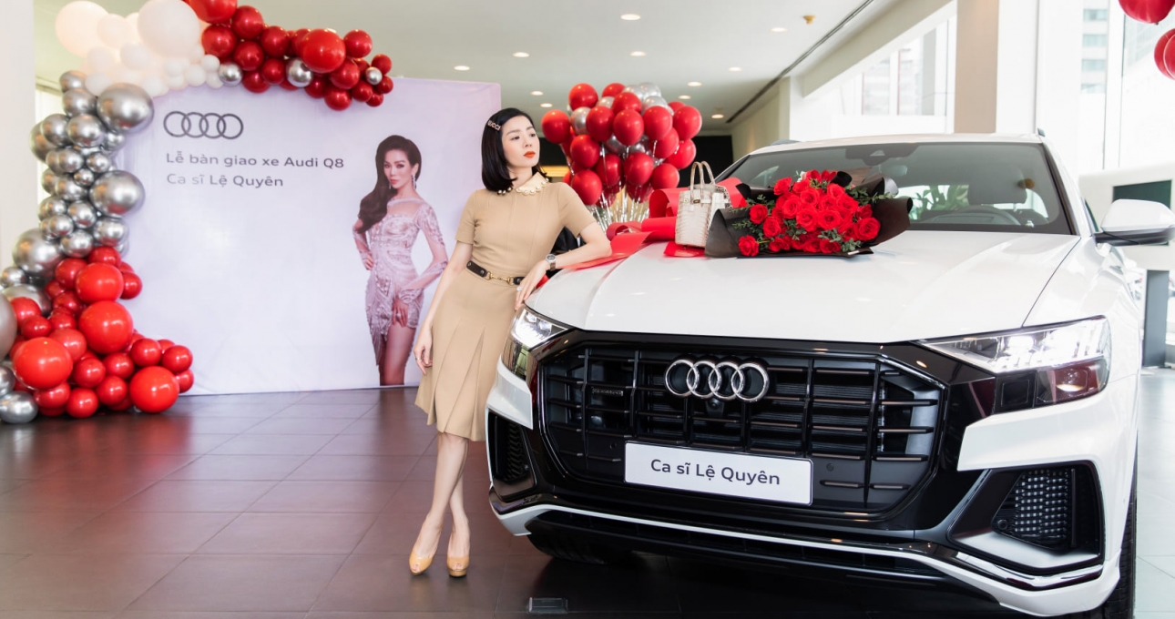 'Nữ hoàng nhạc xưa' Lệ Quyên tậu xế sang Audi Q8