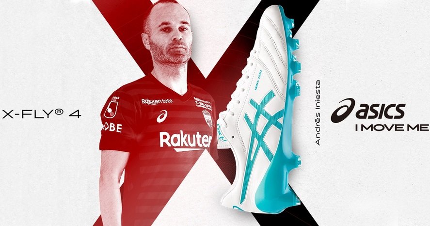 Iniesta kết hợp cùng Asics giới thiệu giày đá bóng cực sang