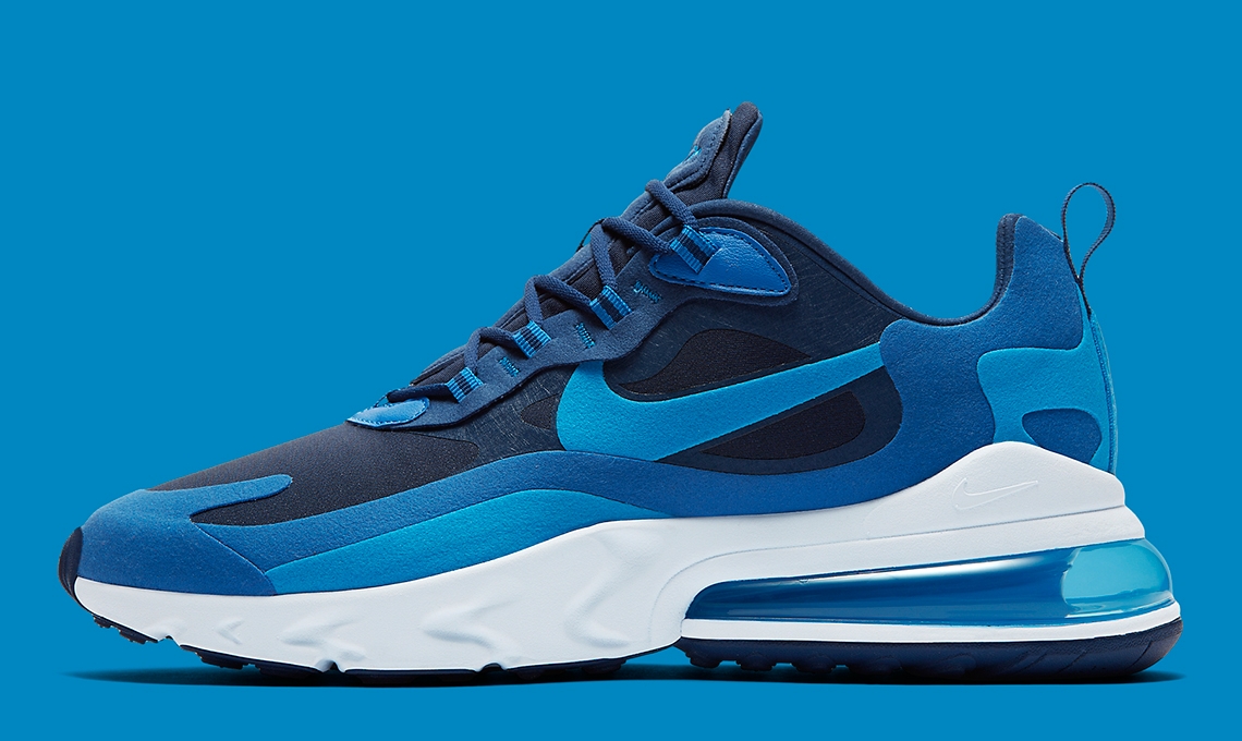 Nike chốt ngày ra mắt Air Max 270 React Blue Void với 2 bộ đệm cực độc