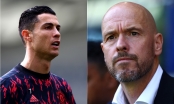 Ronaldo bất ngờ tỏ thái độ lạ với Erik ten Hag