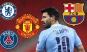 Aguero chọn bến đỗ khi được MU, Chelsea, Barca và PSG liên hệ