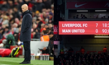 Man Utd thảm bại tại Anfield: 'Cái tát' cho tham vọng ăn 4 của Ten Hag