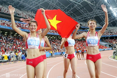 Điền kinh bắt đầu kế hoạch 'săn vàng' SEA Games 29