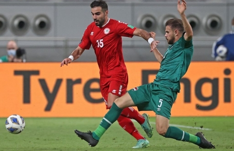 Video bàn thắng Iraq 0-0 Lebanon: Chia điểm nghẹt thở