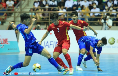 Mất HCV SEA Games, ĐT futsal Việt Nam bị Thái Lan bỏ xa ở BXH thế giới