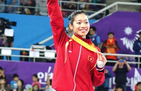 ASIAD 17: Phan Thị Hà Thanh giành HCB nội dung cầu thăng bằng