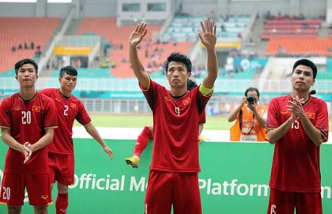 3 cầu thủ của Việt Nam lọt vào đội hình tiêu biểu ASIAD 2018