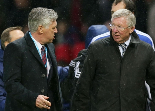 Ancelotti phá kỷ lục của Sir Alex Ferguson tại Cúp C1