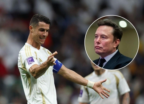 Elon Musk chúc mừng Cristiano Ronaldo