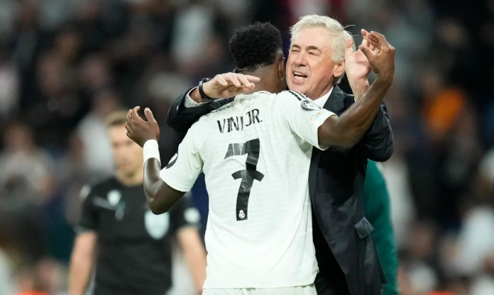 Carlo Ancelotti: 'Quả bóng Vàng 2024 thuộc về Vinicius'