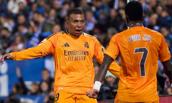 Real Madrid thắng dễ Leganes: Mbappe và Bellingham tỏa sáng