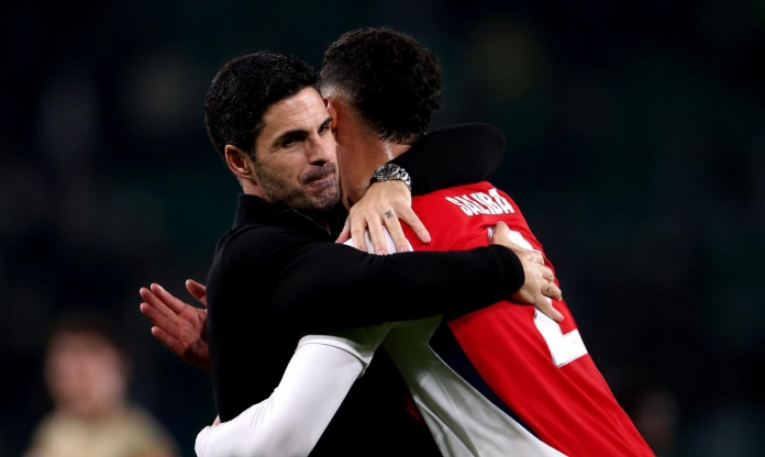 Mikel Arteta thách thức cầu thủ Arsenal sau trận thắng tại Cúp C1