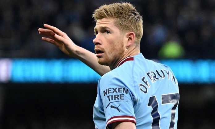 Đã rõ lý do De Bruyne bị gạch tên khỏi đội hình Man City gặp Fulham