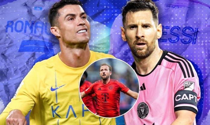 Harry Kane 'đổ lỗi' cho Messi và Ronaldo