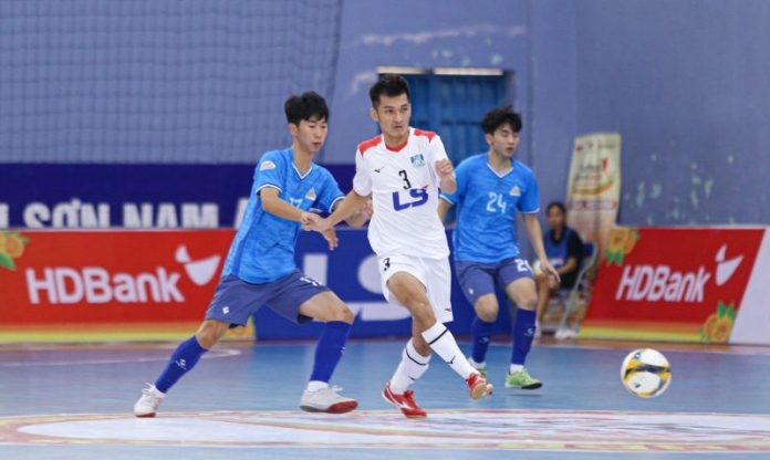 Đội bóng 'vĩ đại nhất' lịch sử futsal Việt Nam lần đầu giành chiến thắng tại giải VĐQG