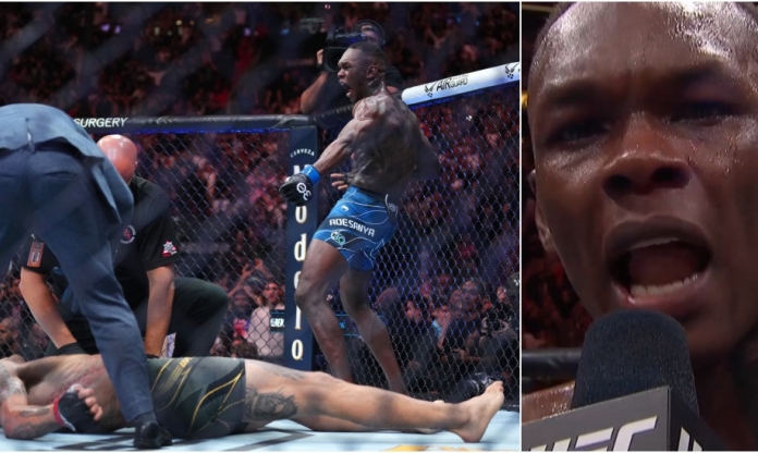 Kết quả UFC 287: Israel Adesanya đấm đối thủ bất tỉnh, giành đai vô địch hạng trung