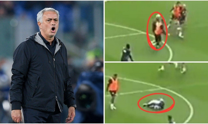 Mourinho chấn thương theo cách khó đỡ trong buổi tập