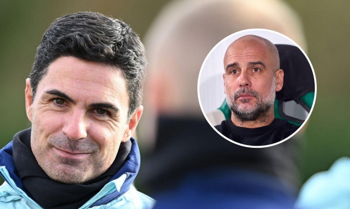 Arteta nói gì khi Pep Guardiola gia hạn với Man City?