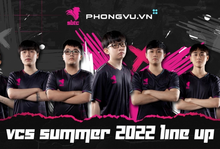 SBTC Esports chốt sổ đội hình VCS mùa Hè 2022