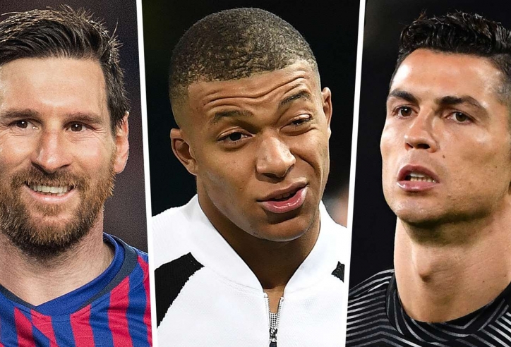 Mbappe tự nhủ mình giỏi hơn Ronaldo và Messi