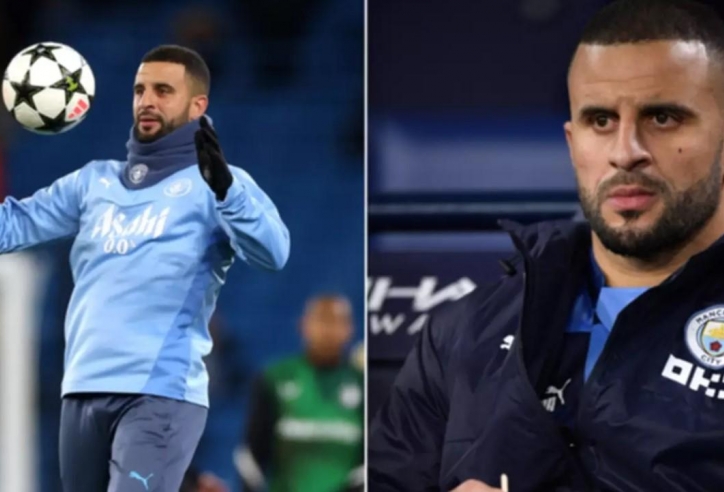 Hành động khó tin của Kyle Walker khi Man City bị gỡ hoà