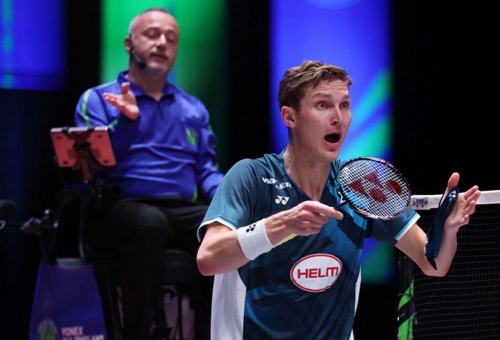 'Đại đế' Axelsen thua sốc 'Vua tốc độ' Đông Nam Á, ngôi vương cầu lông thế giới lung lay dữ dội