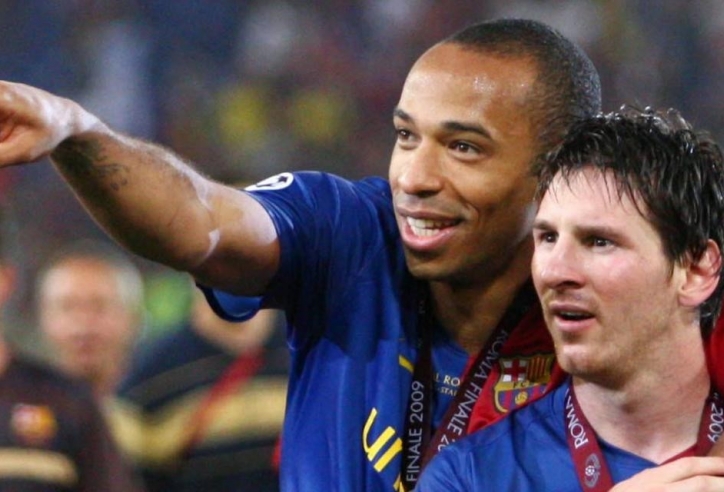 Gạch tên Messi, Henry chỉ thẳng cầu thủ xuất sắc nhất từng chơi cùng