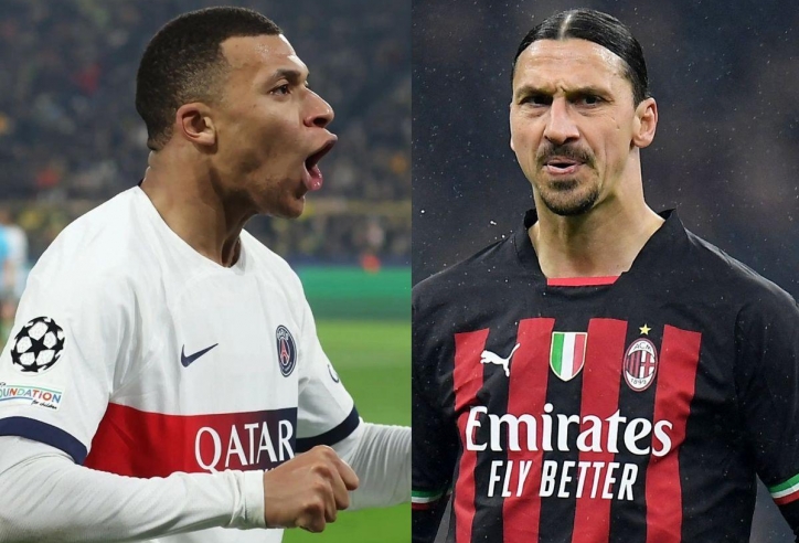 Xé lưới Barca, Mbappe cân bằng kỷ lục của Ibrahimovic