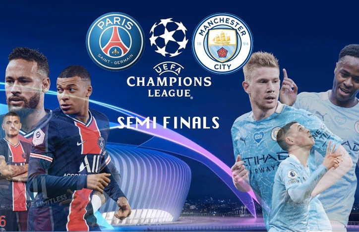 Xem trực tiếp PSG vs Man City - Bán kết Cúp C1 ở đâu, kênh nào?