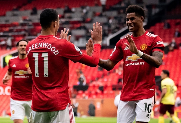 Rashford lập cú đúp, MU đại thắng cựu vương nước Anh