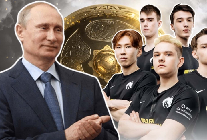 Tổng thống Nga Putin gửi lời chúc mừng Team Spirit sau chức vô địch TI10