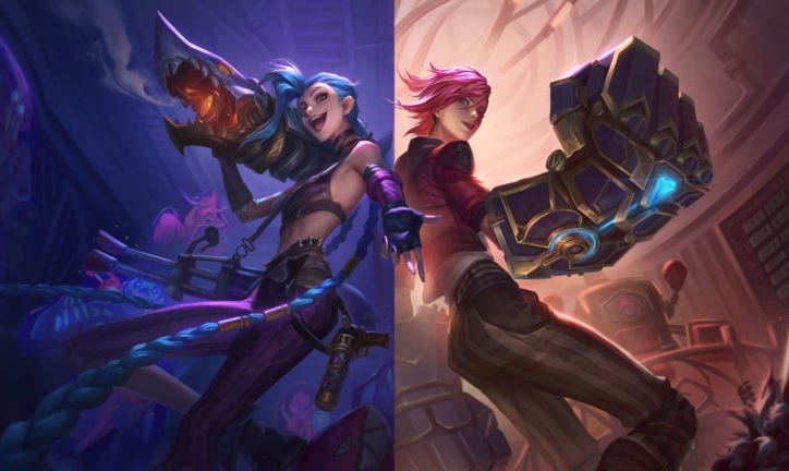 Tỷ lệ chọn Jinx và Vi trong LMHT tăng vọt nhờ 'hiệu ứng Arcane'