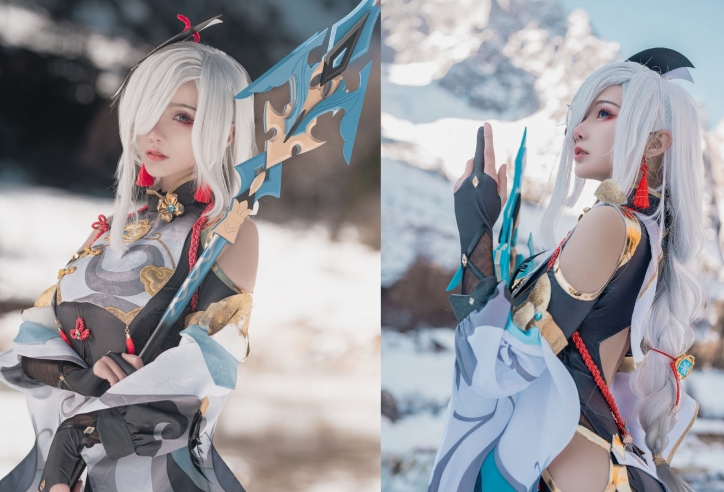 Game thủ Genshin Impact sẽ không thể bỏ qua màn cosplay Shenhe đỉnh cao này