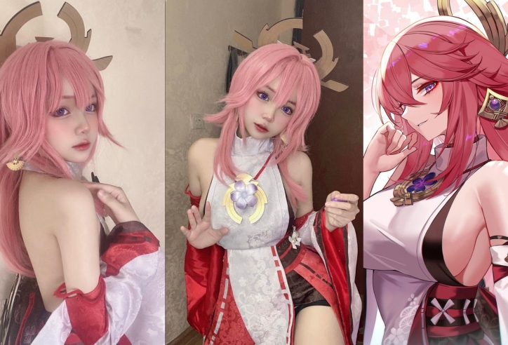 Nữ game thủ Việt gây thương nhớ khi cosplay Yae Miko trong Genshin Impact