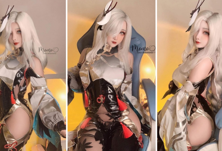 Ngắm màn cosplay Shenhe trong Genshin Impact tới từ coser Sayo Momo