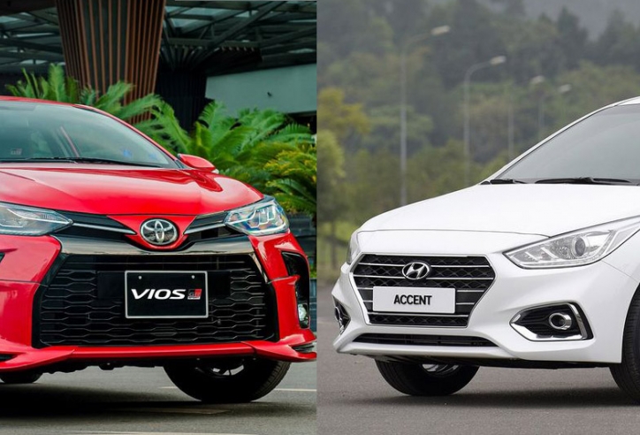 Sedan hạng B đua nhau giảm giá: Vios, Accent cạnh tranh khốc liệt