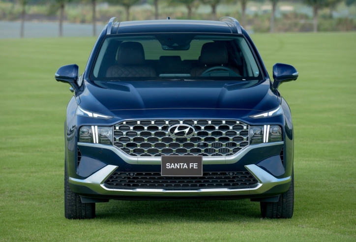 Giá lăn bánh Hyundai Santa Fe 2021 tại Việt Nam